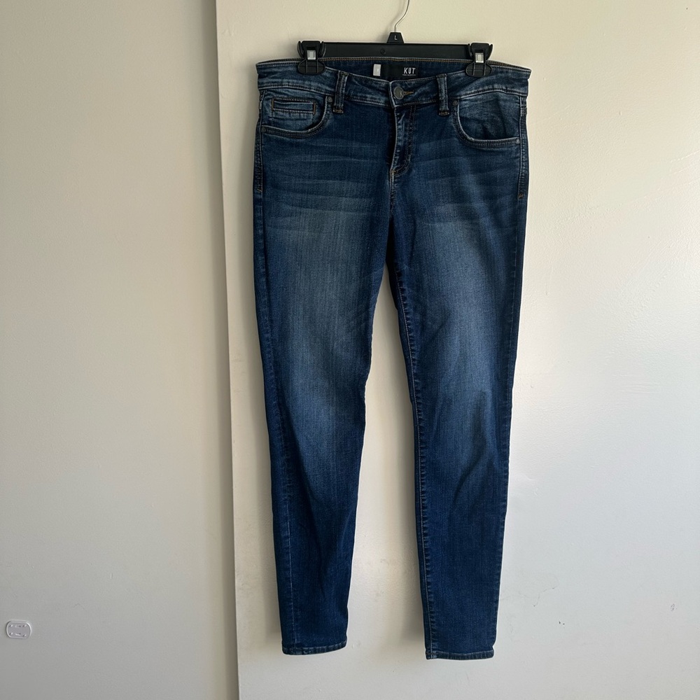 Kut from the Kloth Dark Blue Skinny Jeans